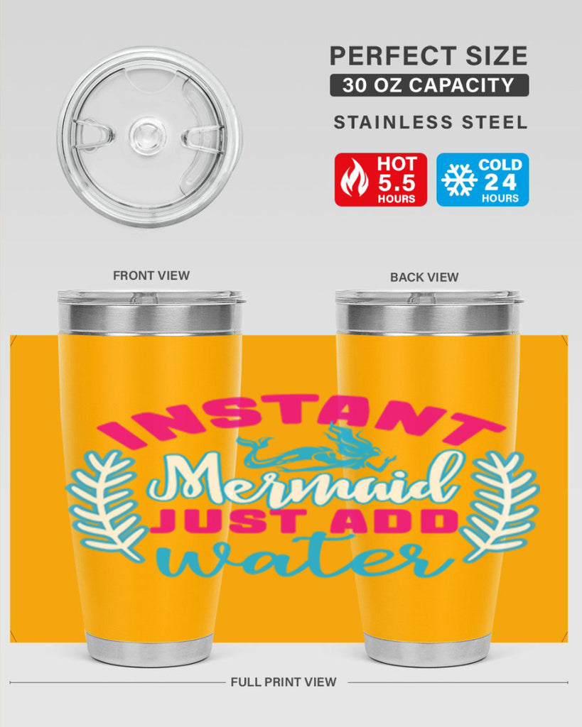instant mermaid just add water 272#- mermaid- Tumbler