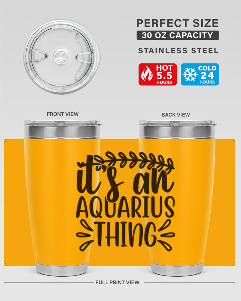 its a naquarius thing 275#- zodiac- Tumbler