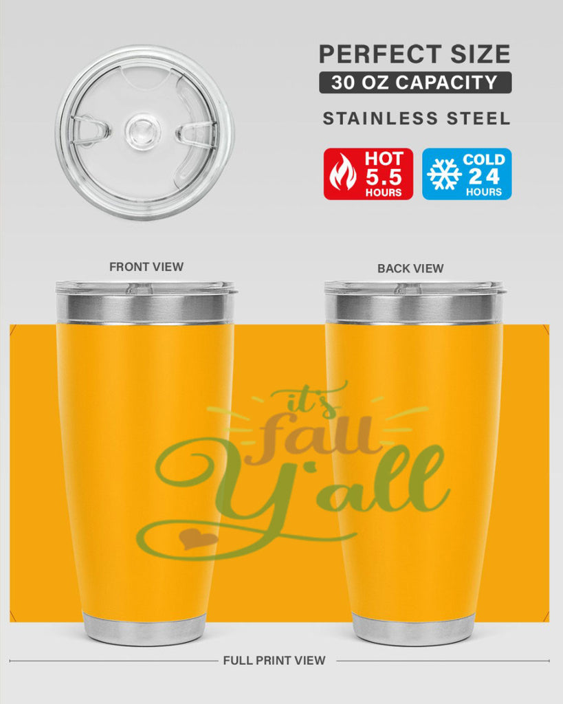 its fall yall 53#- thanksgiving- Tumbler