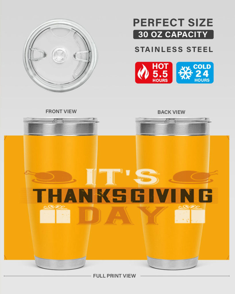 its thanksgiving day 26#- thanksgiving- Tumbler