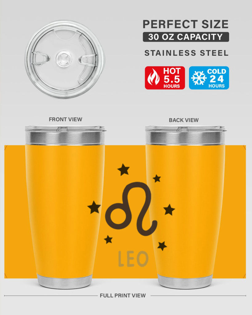 leo 305#- zodiac- Tumbler