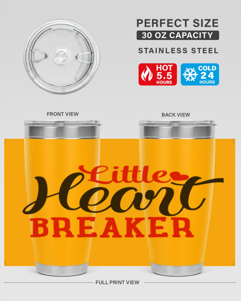 little heart breaker 76#- valentines day- Tumbler