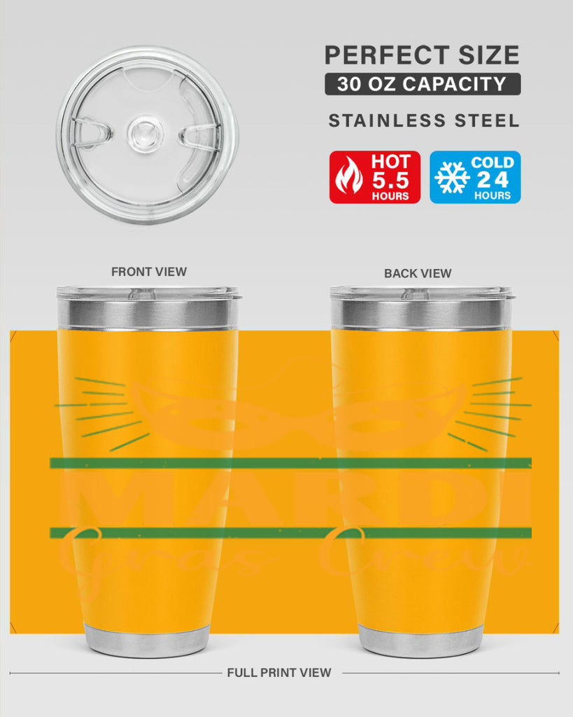 mardi gras crew 48#- mardi gras- Tumbler