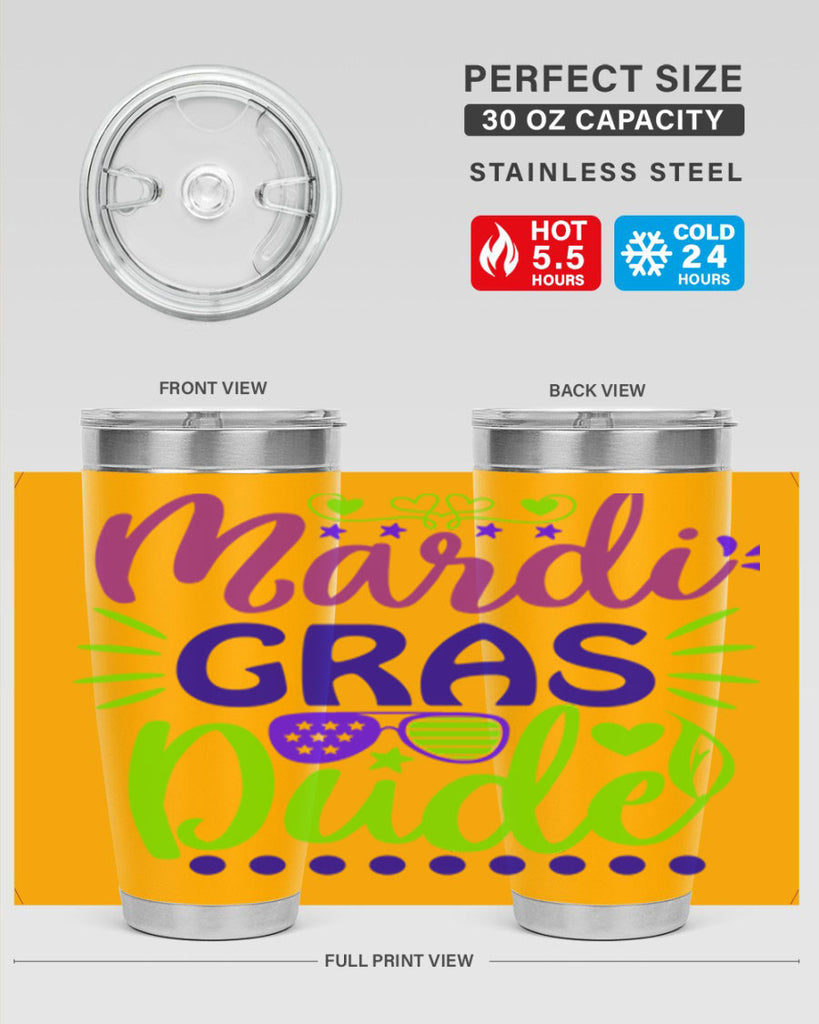 mardi gras dude 9#- mardi gras- Tumbler