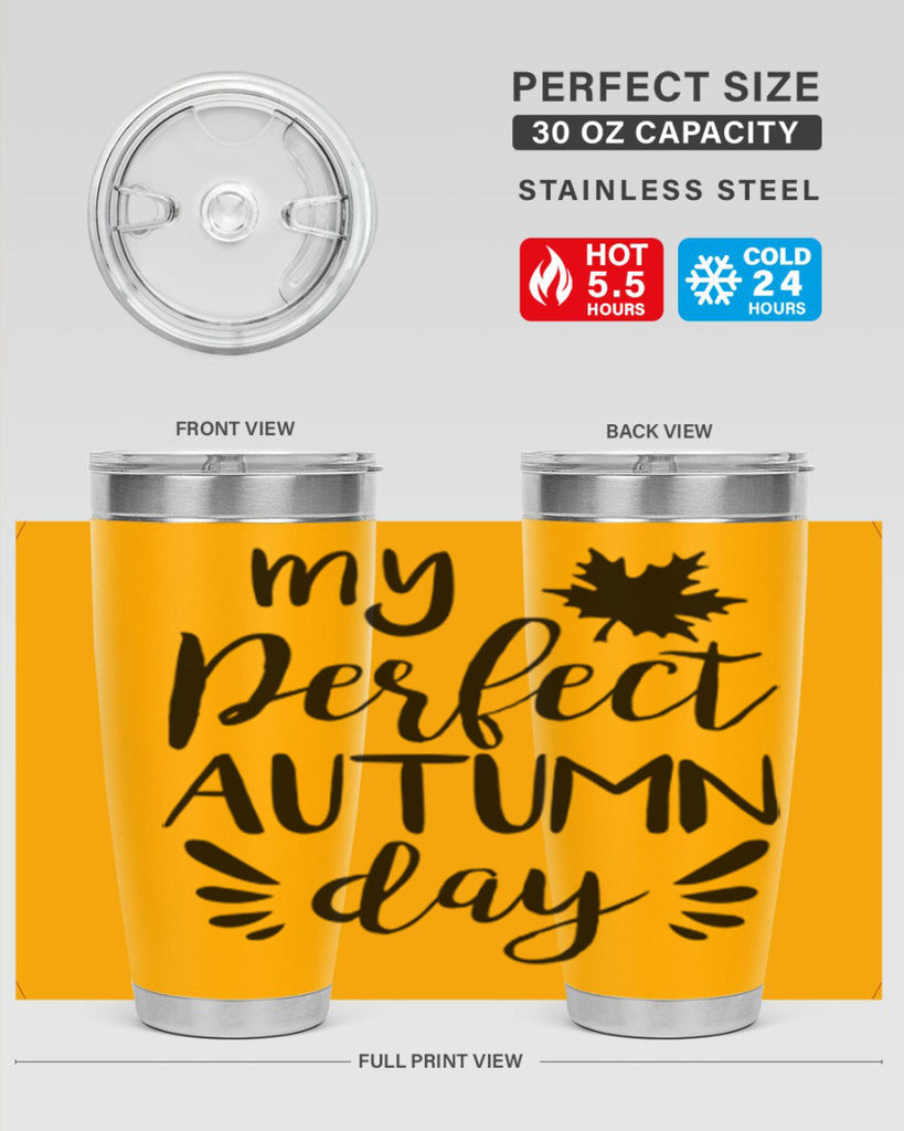my perfect autumn day 437#- fall- Tumbler