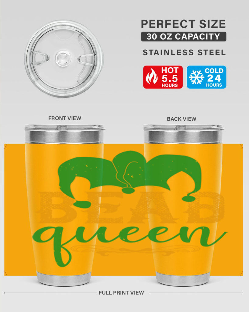 new orleans new me 42#- mardi gras- Tumbler