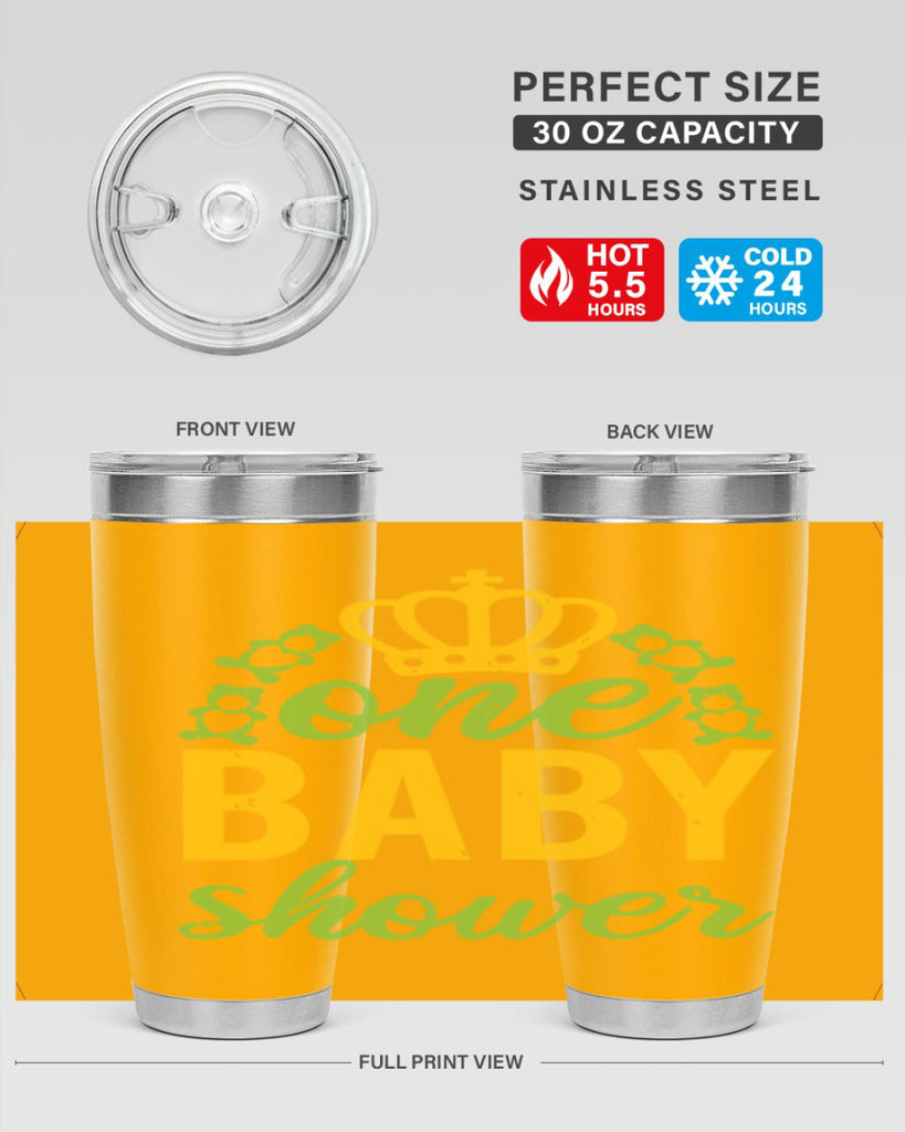 one baby shower Style 25#- baby shower- tumbler
