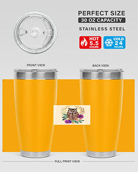 owl 17#- owl- Tumblers