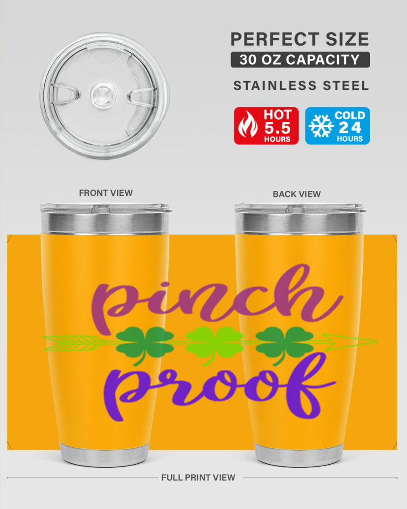 pinch proof 3#- mardi gras- Tumbler
