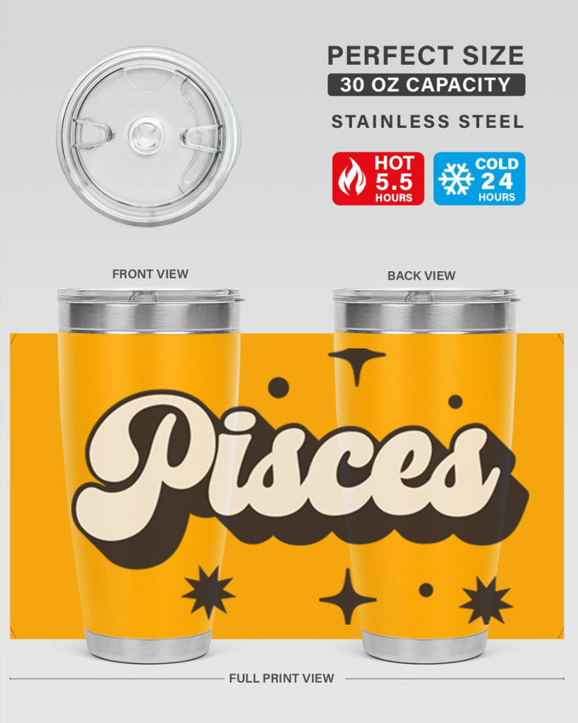 pisces 354#- zodiac- Tumbler