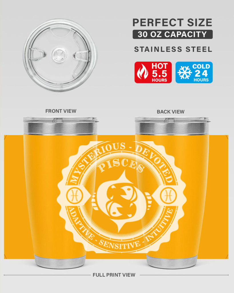 pisces 50#- zodiac- Tumbler