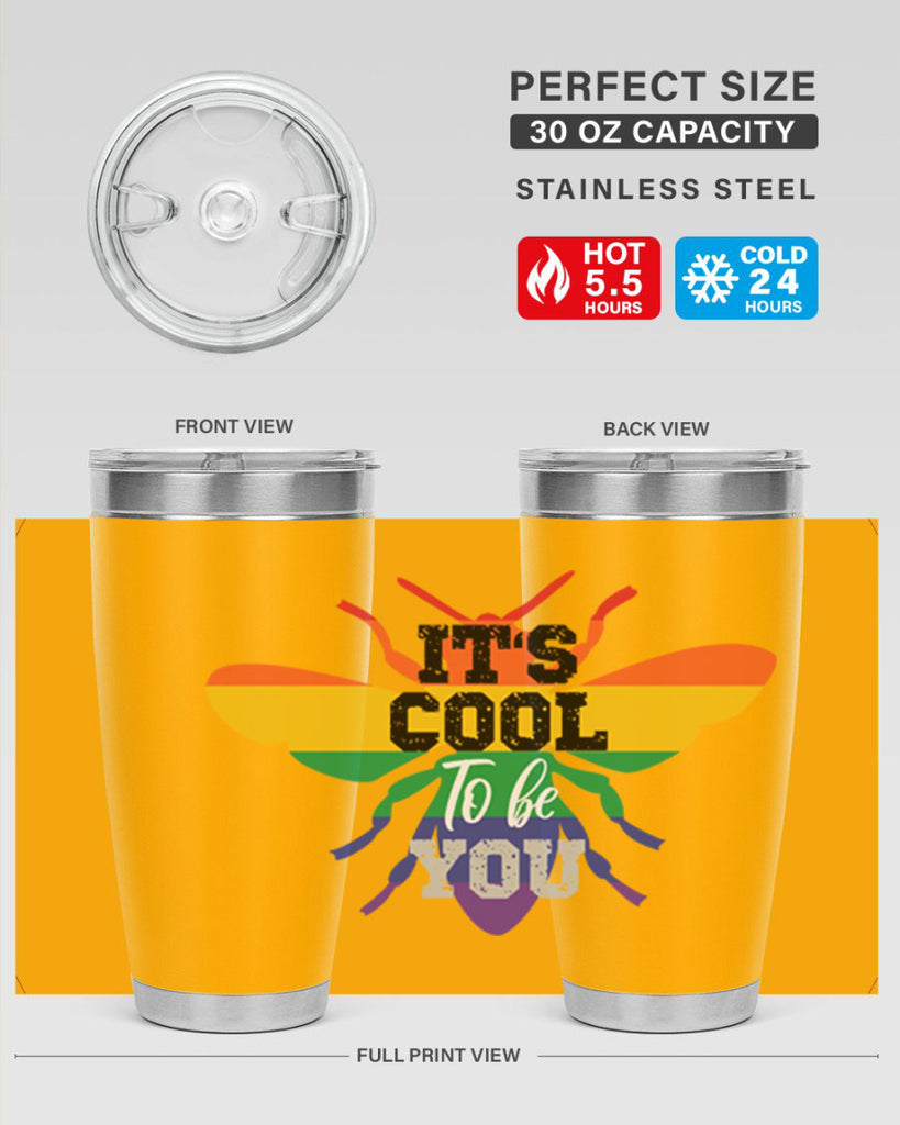 pride bee cool 70#- lgbt- Tumbler