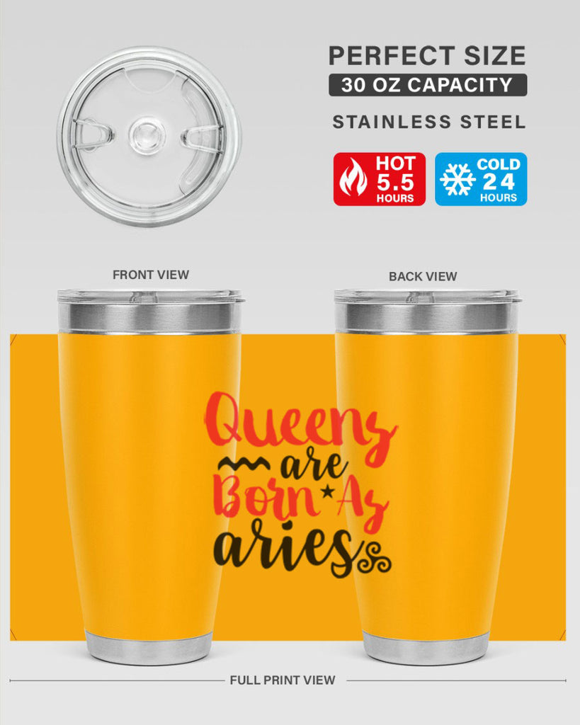 queens Are Born As Aries 384#- zodiac- Tumbler