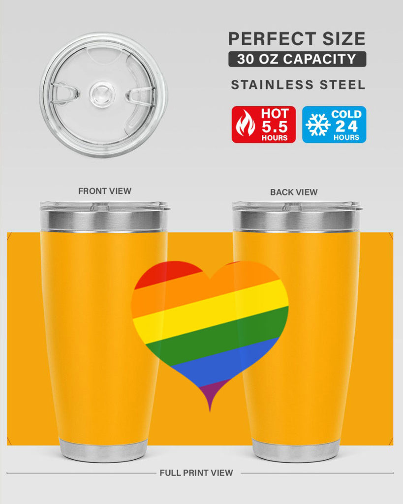rainbow hear 8#- lgbt- Tumbler