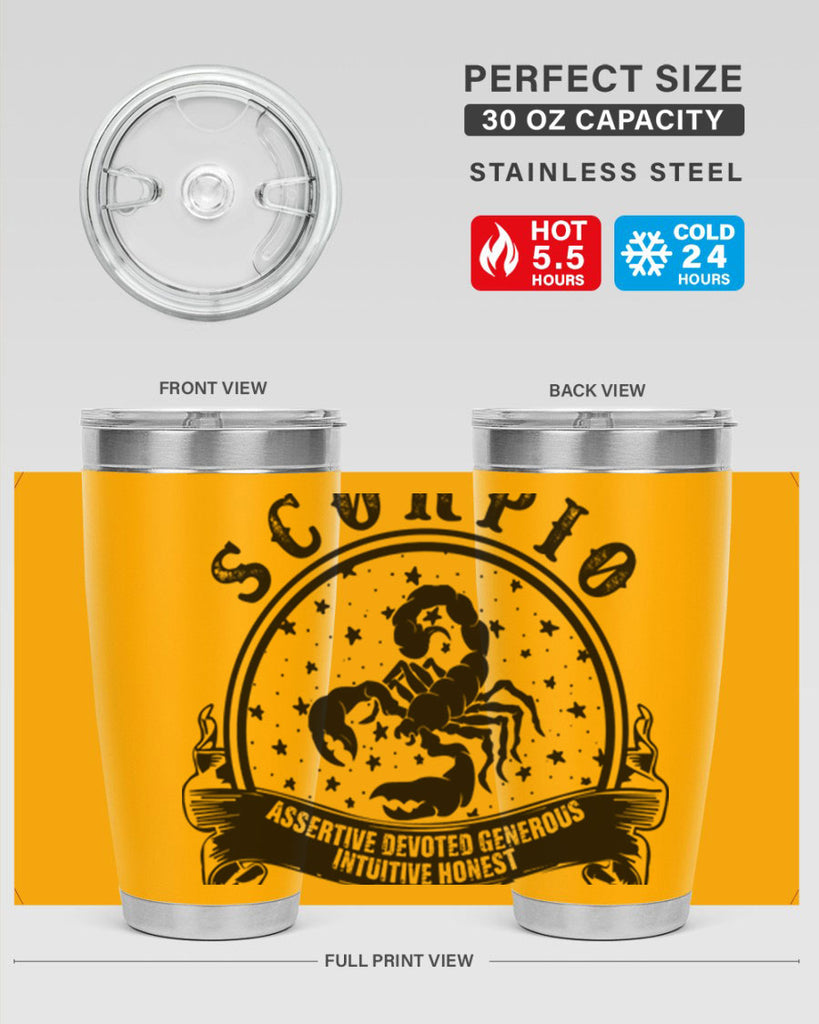 scorpio 29#- zodiac- Tumbler