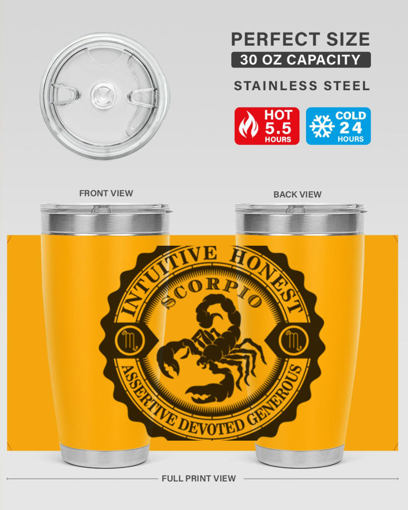 scorpio 31#- zodiac- Tumbler