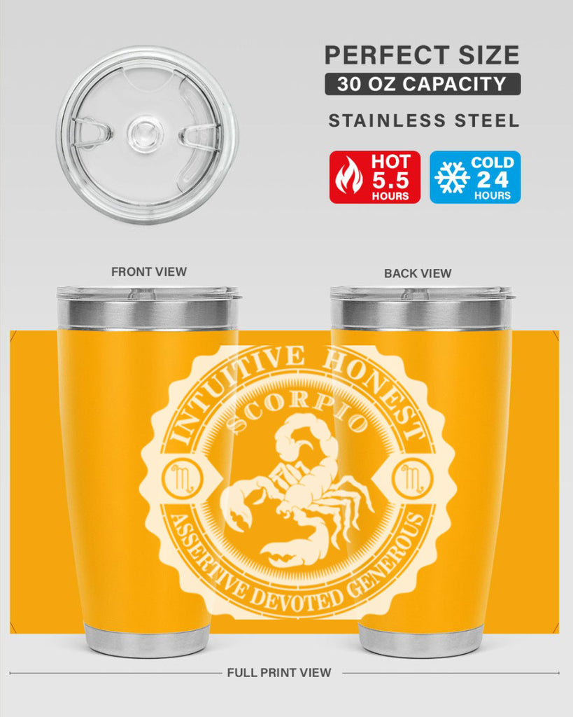 scorpio 32#- zodiac- Tumbler