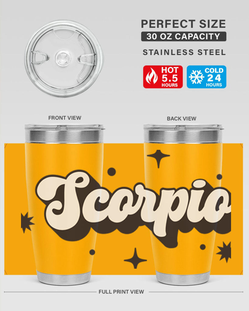 scorpio 454#- zodiac- Tumbler
