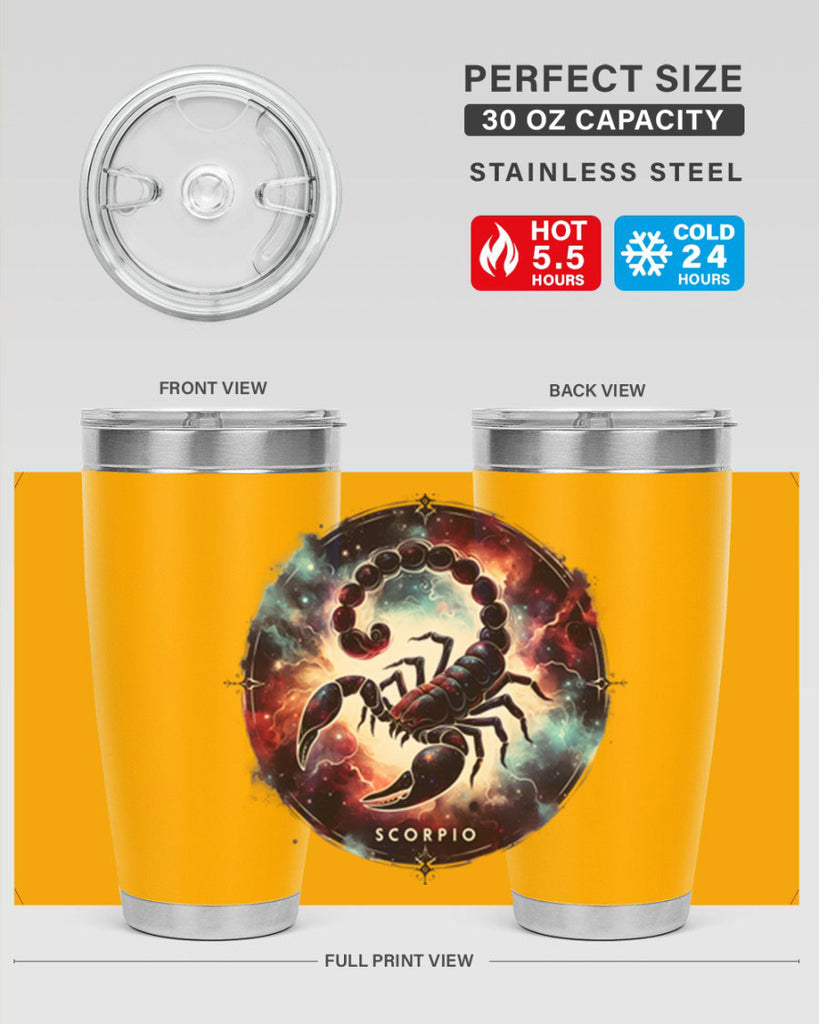 scorpio 460#- zodiac- Tumbler