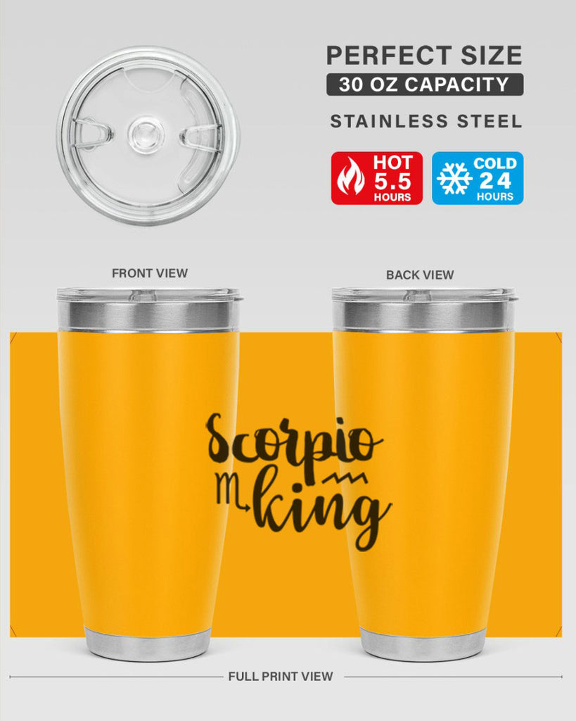 scorpio king 433#- zodiac- Tumbler