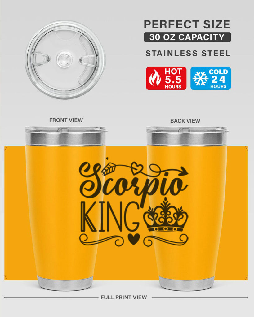 scorpio king 443#- zodiac- Tumbler