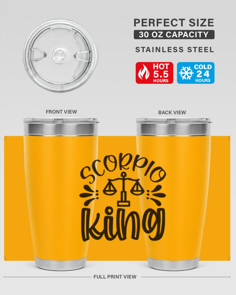 scorpio king 444#- zodiac- Tumbler