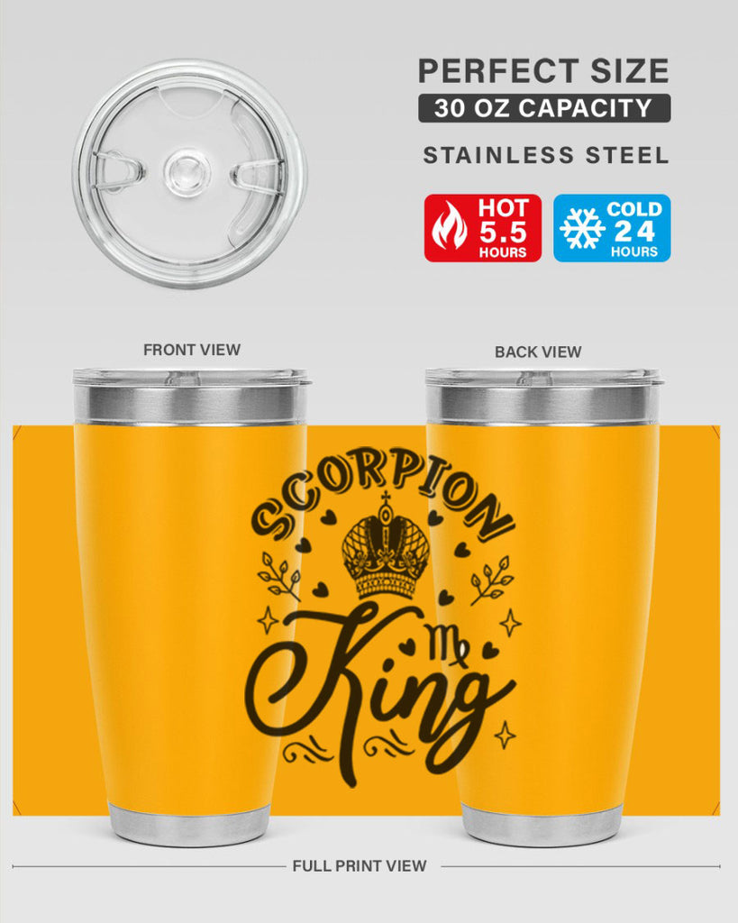 scorpio n king 465#- zodiac- Tumbler