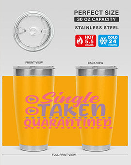 single taken quarantined Style 44#- corona virus- Tumbler