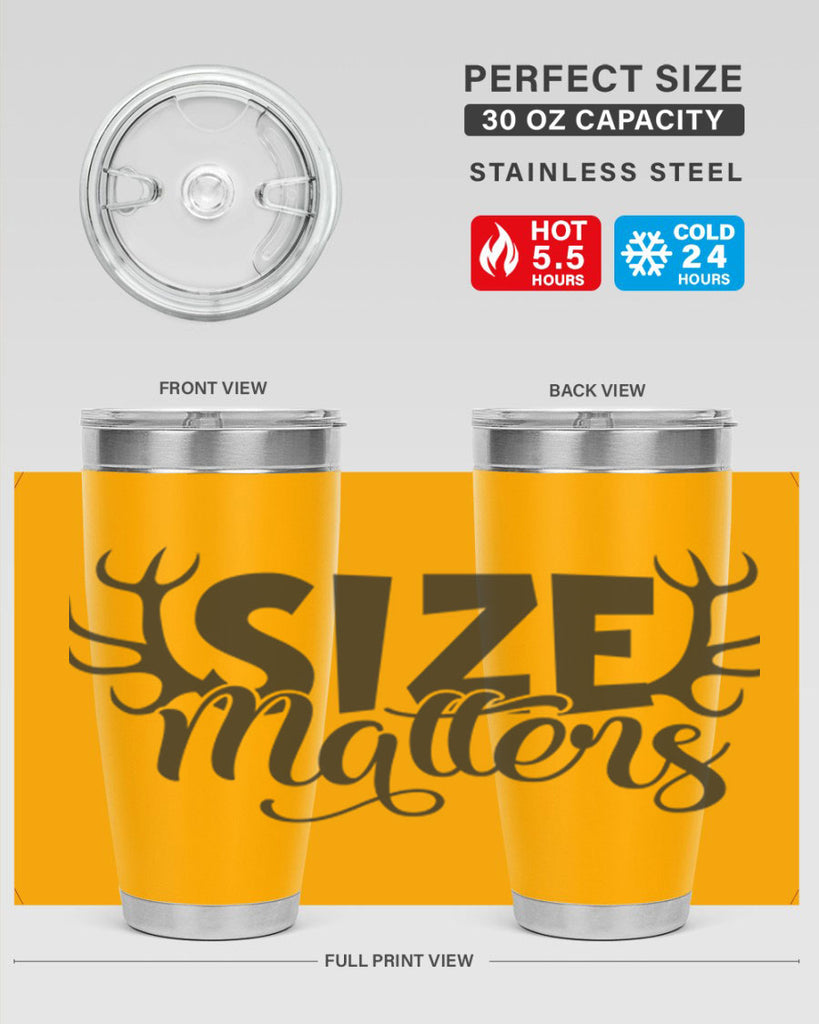 size matters 2#- hunting- Tumbler