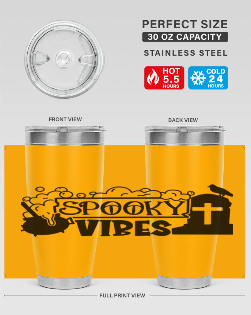 spooky vibes 20#- halloween- Tumbler