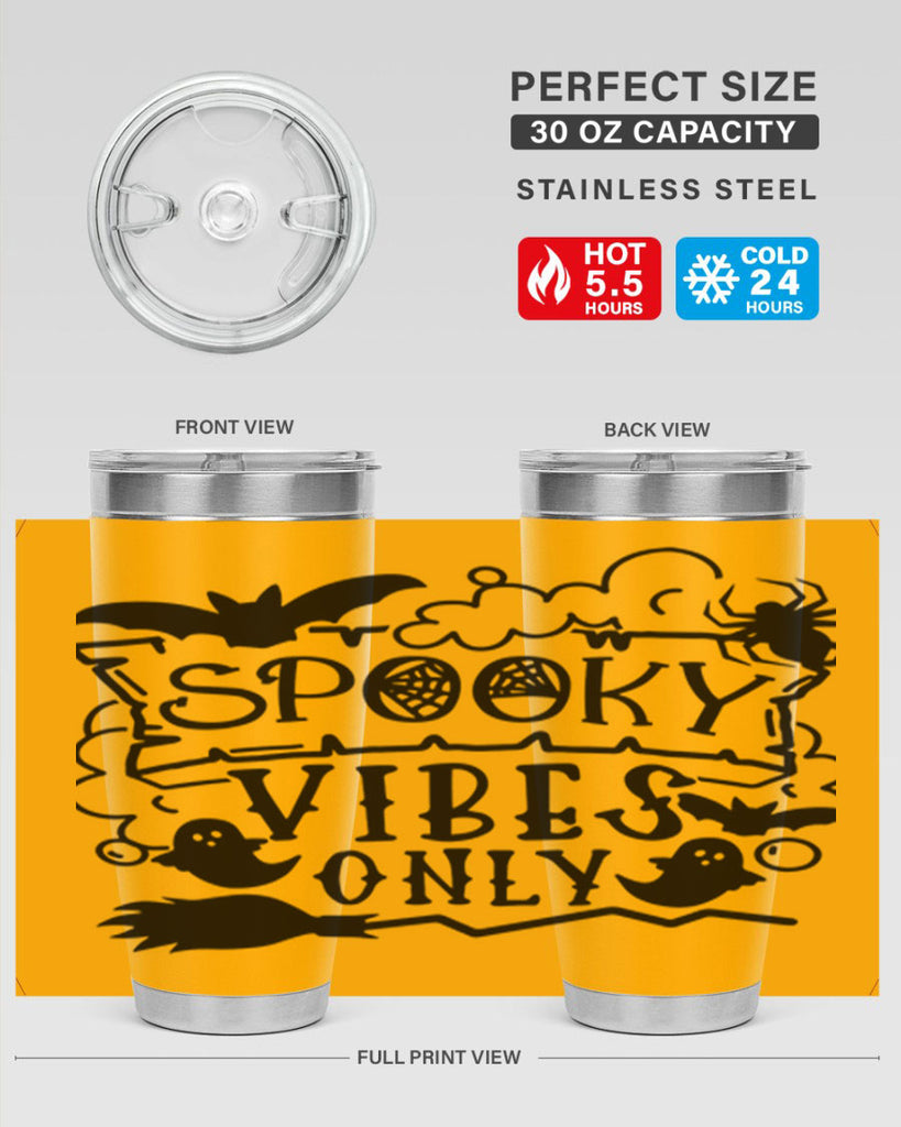 spooky vibes only 21#- halloween- Tumbler