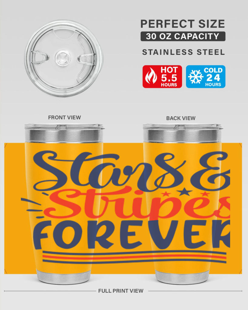stars stripes forever Style 74#- Fourt Of July- Tumbler