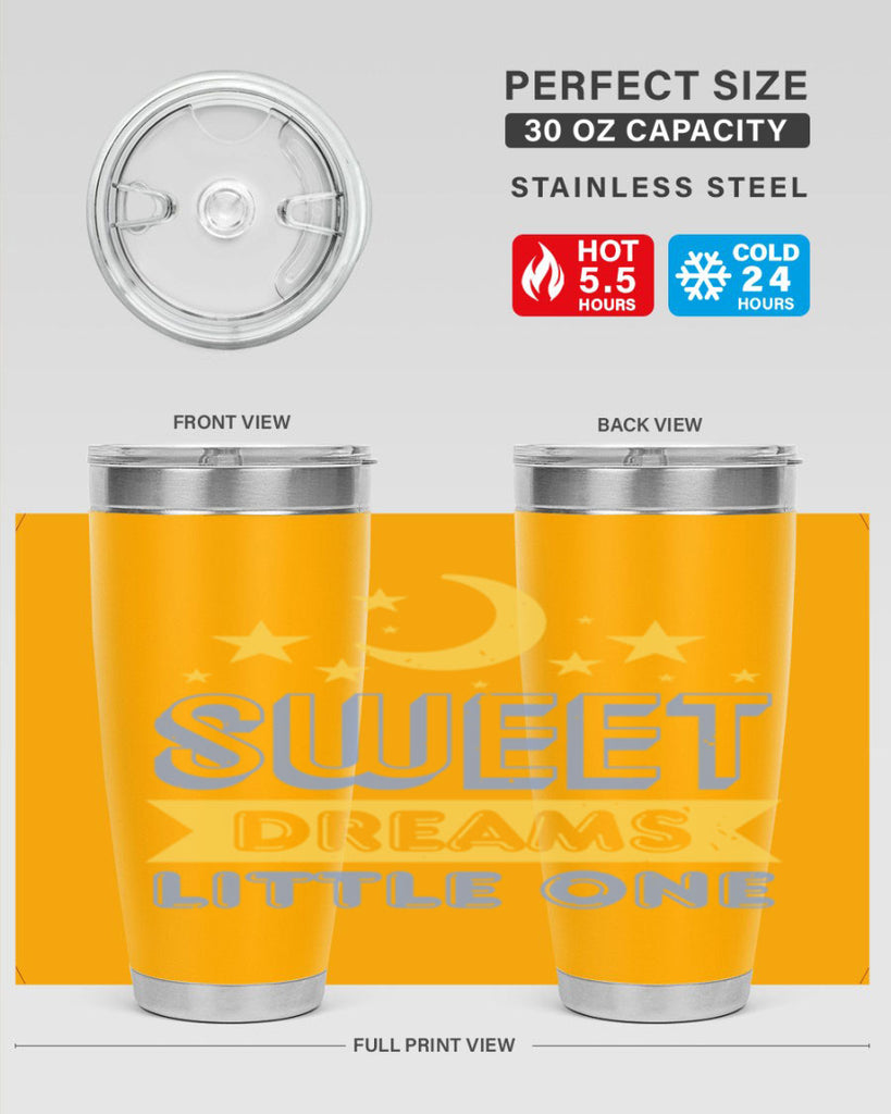 sweet dreams little one Style 13#- baby shower- tumbler