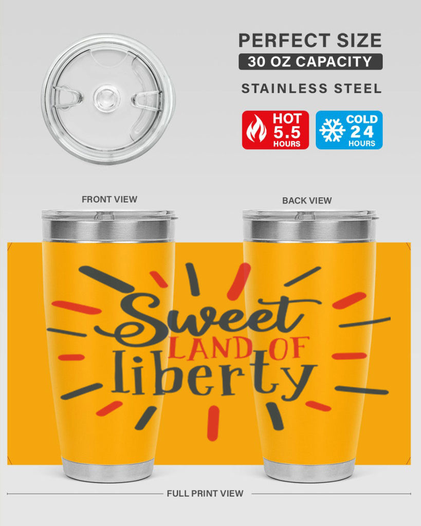 sweet land of liberty Style 7#- Fourt Of July- Tumbler