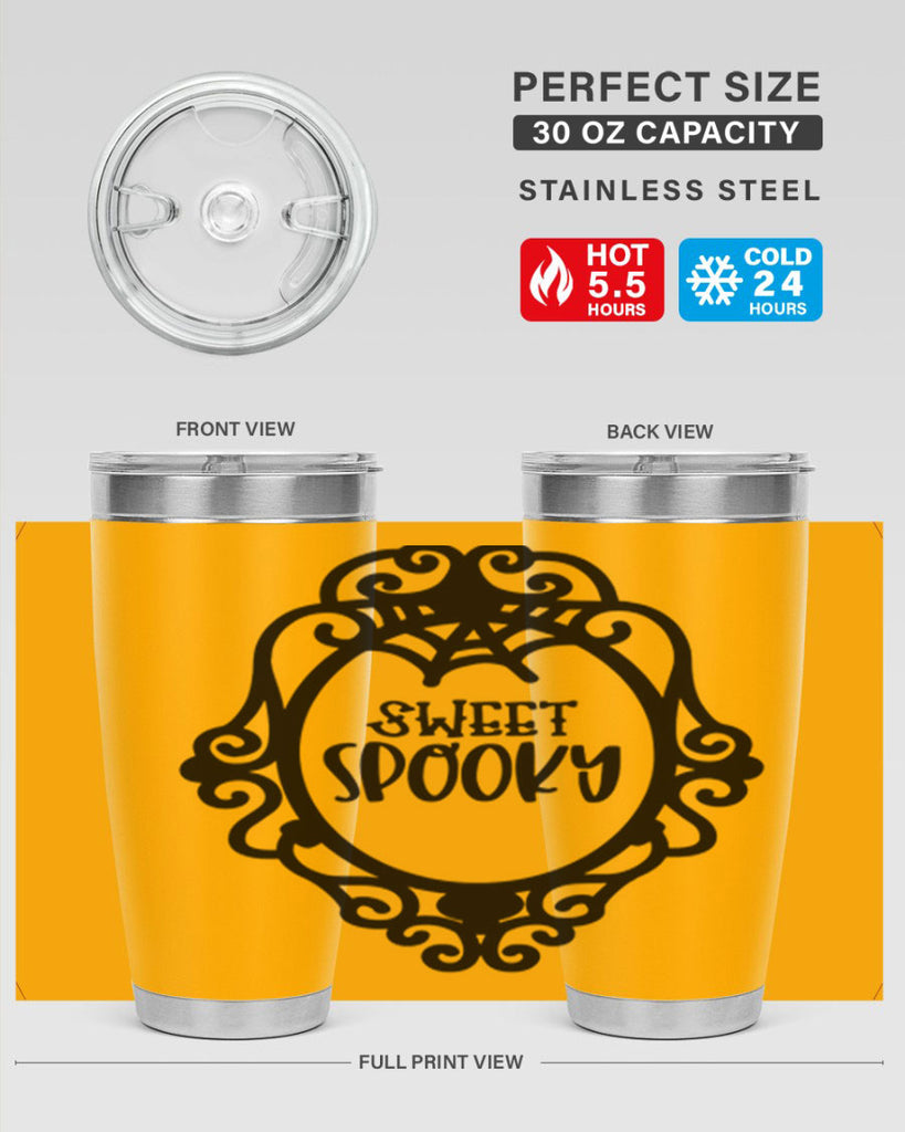 sweet spooky 18#- halloween- Tumbler