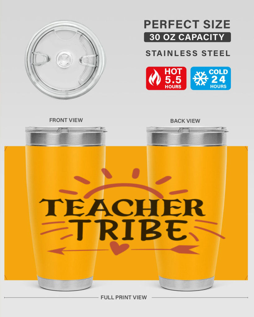 teacher tribe Style 201#- teacher- tumbler