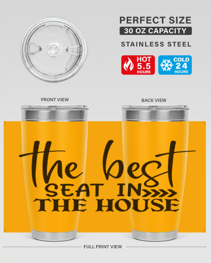 the best seat in the house 56#- bathroom- Tumbler
