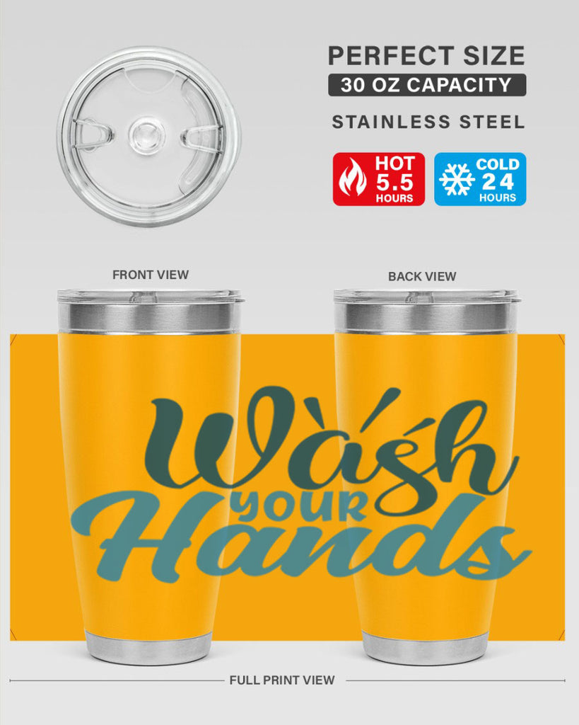 wash your hands 52#- bathroom- Tumbler