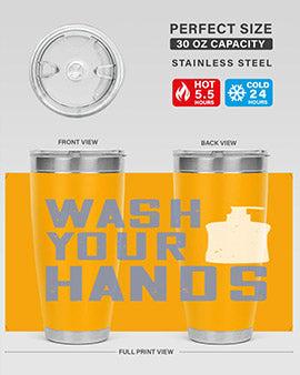 wash your hands Style 13#- corona virus- Tumbler