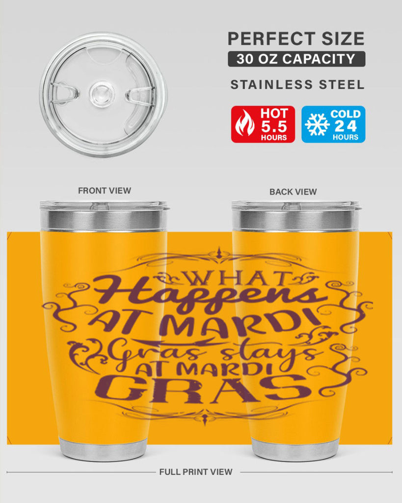 what happens at mardi gras stays at mardi gras 31#- mardi gras- Tumbler