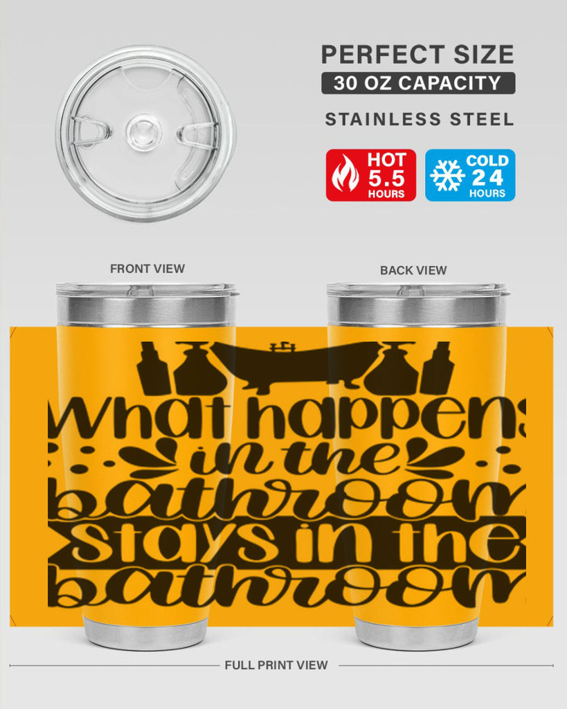what happens in the bathroom 6#- bathroom- Tumbler