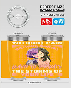 without pain nothing grows learn to embrace the storms of your life288#- anime- Tumbler
