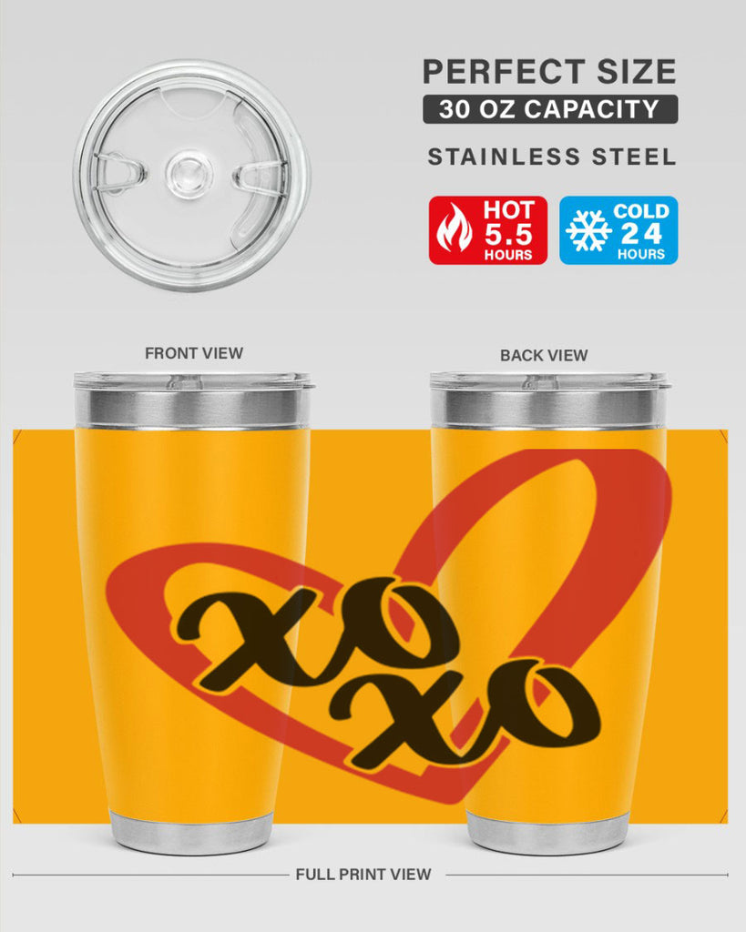 xoxo 11#- valentines day- Tumbler