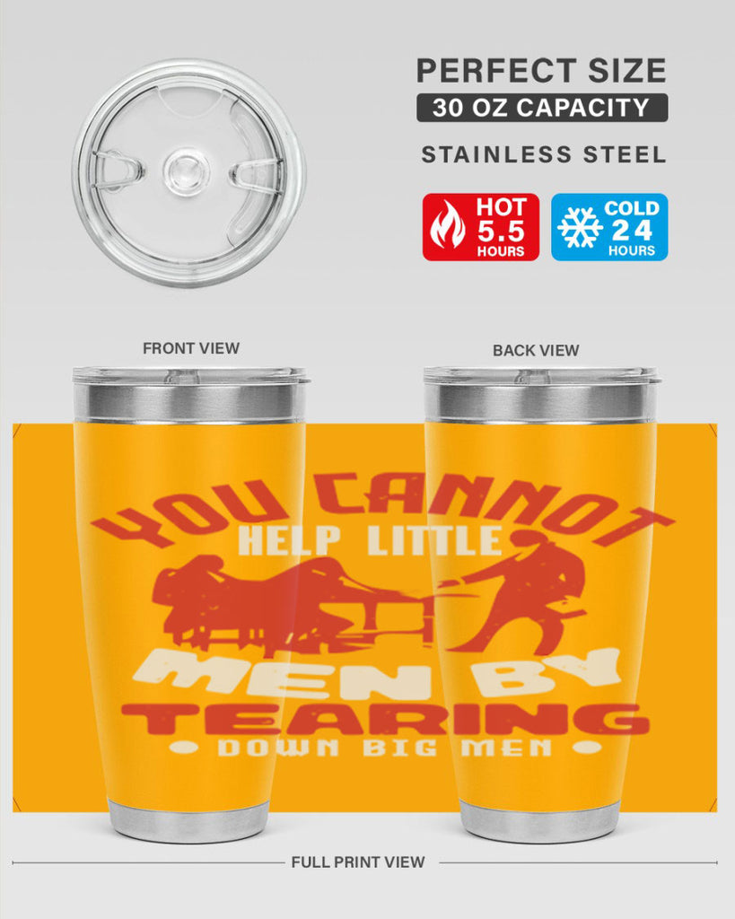 you cannot help little men Style 72#- Fourt Of July- Tumbler