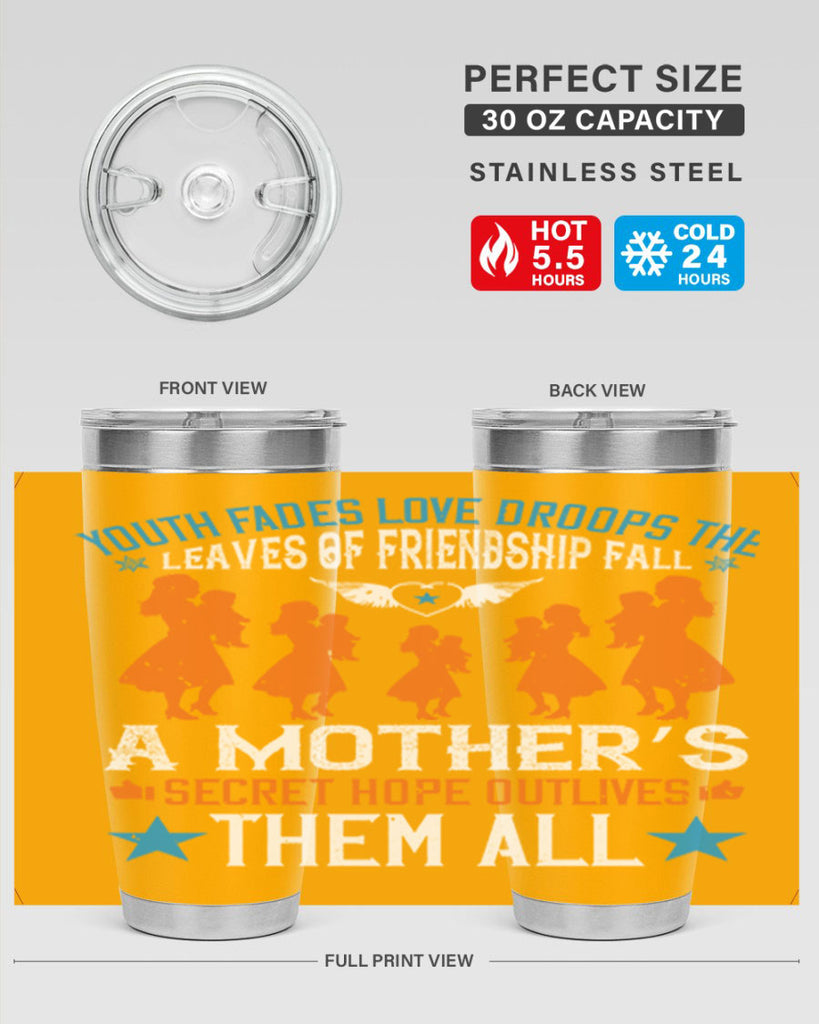 youth fades love droops 9#- mothers day- Tumbler
