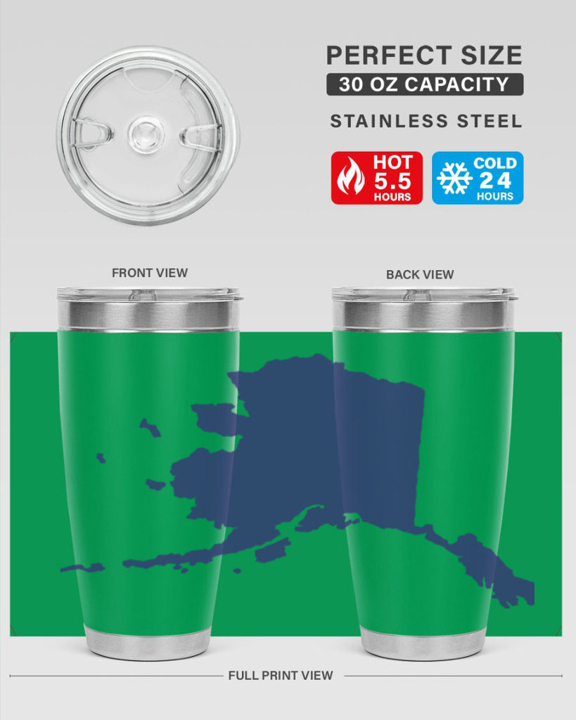 Alaska 49#- stateflags- Tumbler