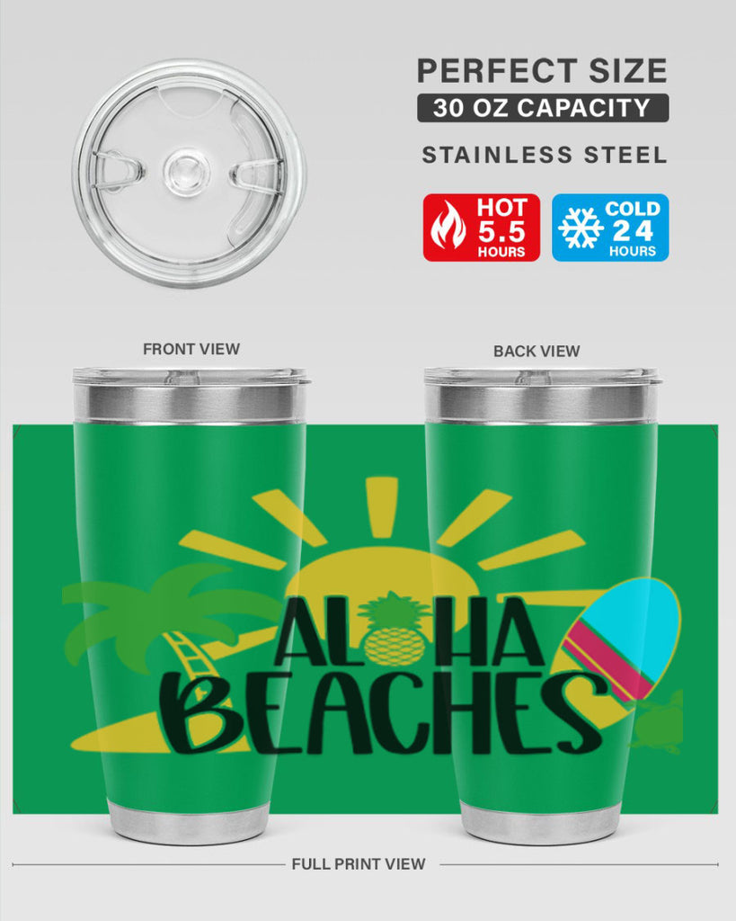 Aloha Beaches Style 55#- summer- Tumbler