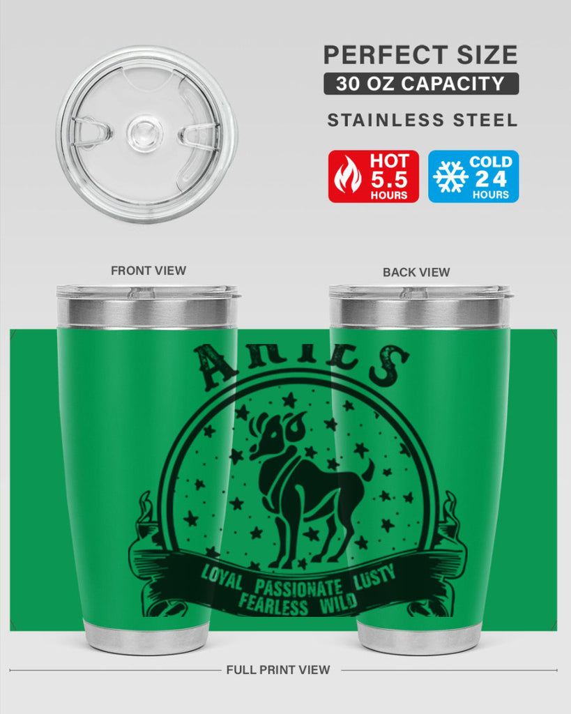 Aries 1#- zodiac- Tumbler