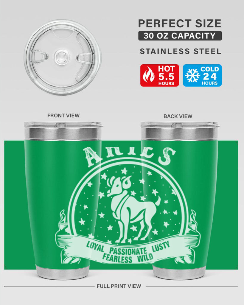 Aries 2#- zodiac- Tumbler