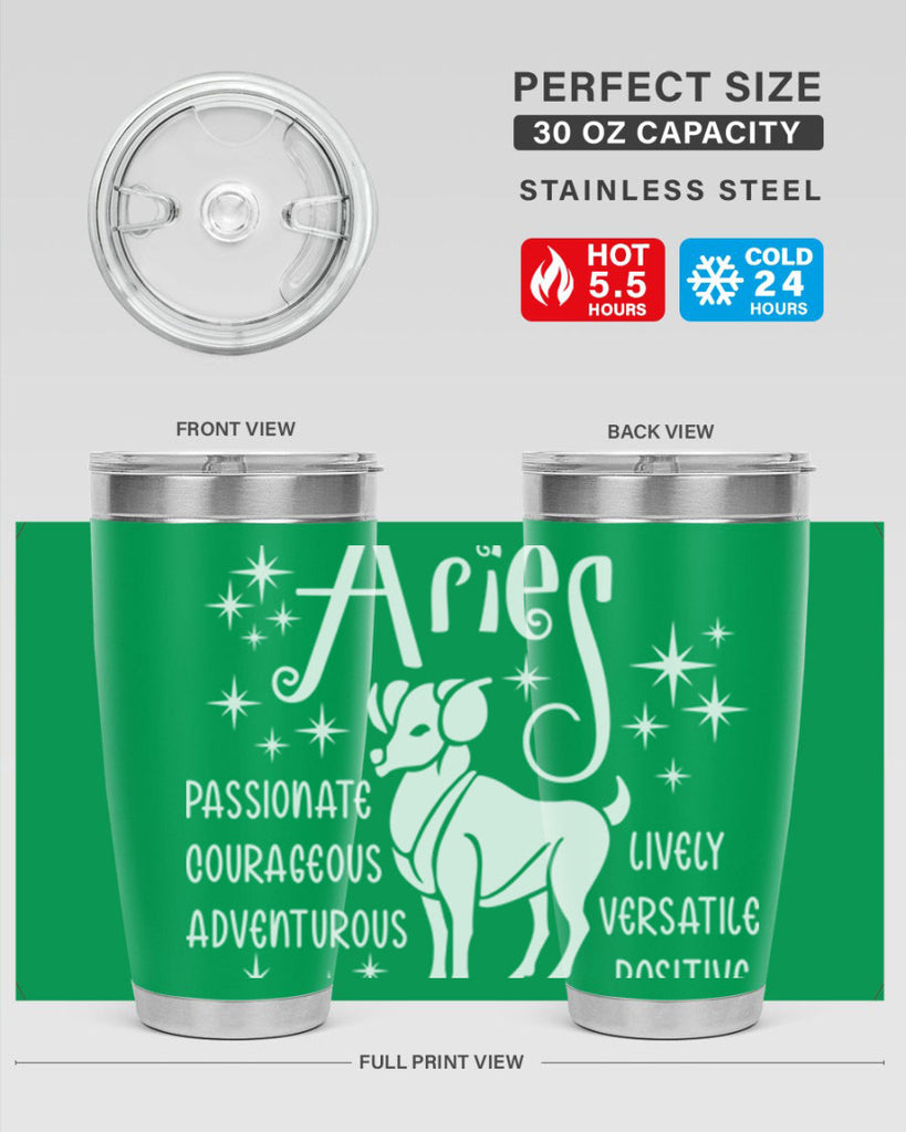 Aries 99#- zodiac- Tumbler
